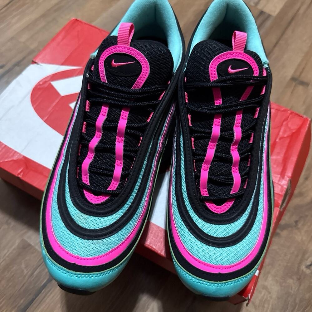 Nike Air Max 97 Hyper Turquoise South Beach - Picture 6 of 10